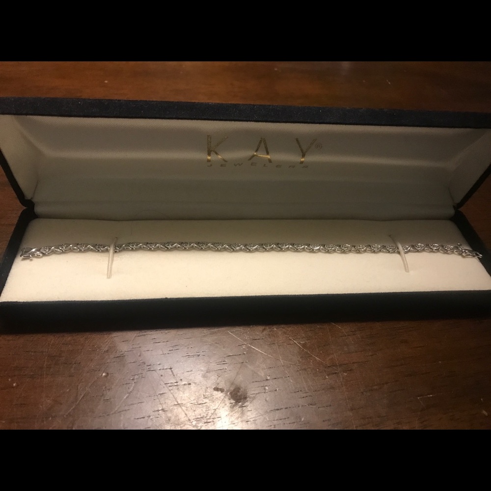 Diamond 10k Gold Tennis Bracelet Kay Jewelers